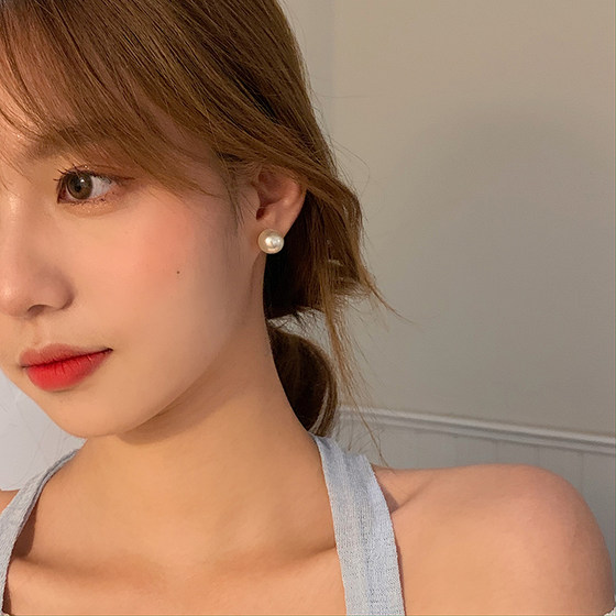 제니 여성을위한 동일한 스타일의 진주 귀걸이 925 스털링 실버 니들 귀걸이 통근 다목적 기질 이어링 제니 여성을위한 동일한 스타일의 진주 귀걸이 925 스털링 실버 니들 귀걸이 통근 다목적 기질 이어링