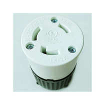 L6-30R Taiwan Longlight LKEW US gauge LK7332 30A250V3PUL lead hanging anti-loose socket black white