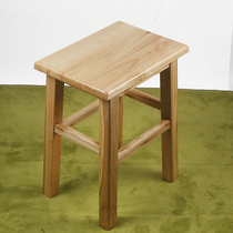 High stool thickened foot solid wood square stool chair living-room table dinson brief anti-slip domestic economy type bench