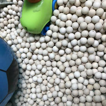 Stock supply wooden ball raw wood color non-porous round wood beads loose beads diy jewelry accessories solid wood ball