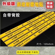 High sticky slash careful steps slide glass pay attention to safety customer stop beware of foot sign sign