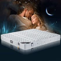 Natural environmental protection rebound memory foam large core whole net 1 8 meters 1 5 meters double-sided mattress 22cm Simmons mattress