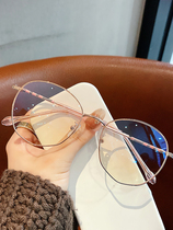 Cula Kinel Literature Tide Flat Superglasses male in red glasses frame female myopia glasses frame