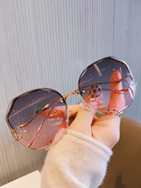 Cula Kinel Sunglasses New Han Light Transparent Sunglasses Woman UV - proof Red Glasses