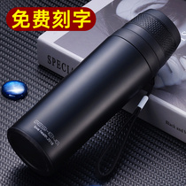 Arctic Row childrens thermos cup for school special primary school students stainless steel portable water cup boy drop-proof kettle lettering