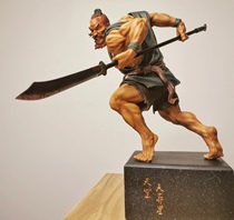 Dingli UMAN Water Margin·Tiangang Thirty-six series red-haired ghost·Liu Tang statue spot