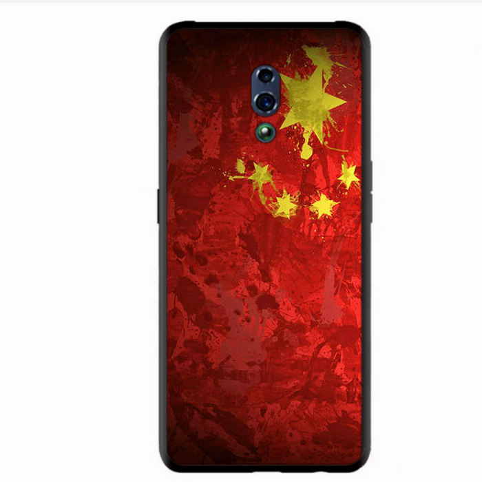 r chinese style oppo reno4pro mobile phone case r17 protective cover r15x five-star red flag f11 soft k7 tide 5