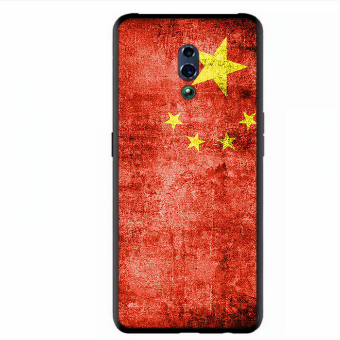 r chinese style oppo reno4pro mobile phone case r17 protective cover r15x five-star red flag f11 soft k7 tide 5