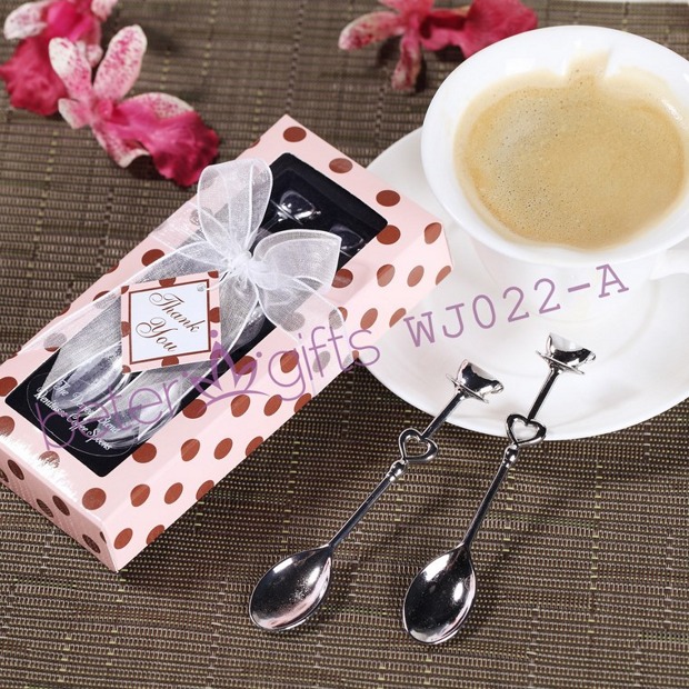 Silver Chrome Demitasse Spoons Party Gifts