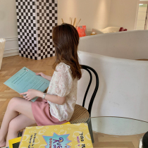 Willow homemade Lilith short sleeve shirt 2022 embroidered print French style nice little sweatshirt with frock sleeve blouse