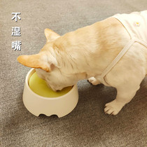 Dog Water Basin Dog Basin Pet Drinking Water dog Drinking water Bucket Not Wet Mouth Drink Water Bowl Splash-proof Choke Dog Bowl