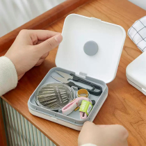 Japanese needlework box home practical dormitory student small tool portable mini multifunctional small sewing kit set