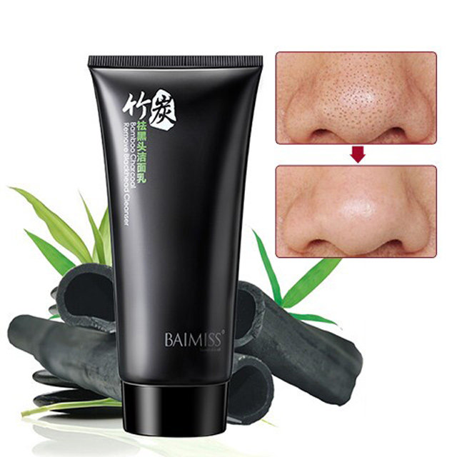 竹炭去黑头深层洗面奶控油粉刺清洁面乳泡沫祛痘印美白补水男女士