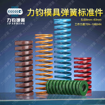 Mold spring parameter table rectangular spring mold spring mold steel spring stamping die plastic flat spring