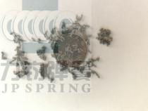 Small spring miniature spring stainless steel small spring Japanese fine wire spring wire diameter 0 08 spring support customization