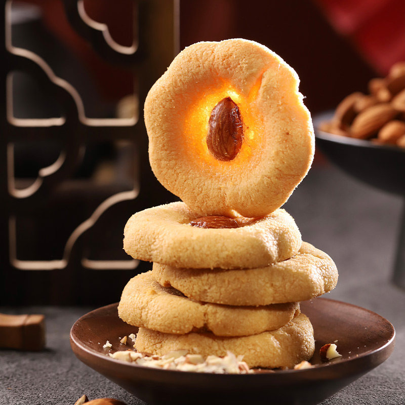 【制酥世家】黄老五坚果乳酥特产桃酥休闲零食酥脆饼干糕点礼品_一点