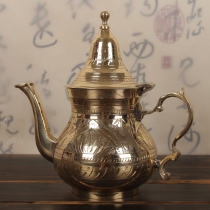 imported indian copper teapot pure copper handmade milk teapot home tea set milk tea utensil kettle kettle copper pot