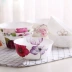 Jialan bone china ăn phở bát lớn 5 inch bát cơm trộn salad mì sáng tạo nhà gốm sứ bộ đồ ăn súp cháo bát - Đồ ăn tối