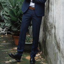 Pants 2021 new summer mens slim professional straight business casual dress pants suit pants black trousers