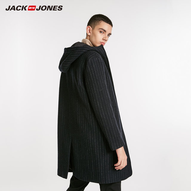 Chic JackJones Men's Jacket Men's Woolen Coat 218427522 Chic JackJones Men's Jacket Men's Woolen Coat 218427522