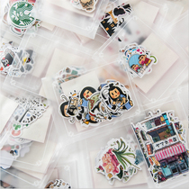 Japanese hand account sticker LINE expression bv Cat sticker pack Creative DIY daily cartoon food 24