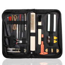 Walnut jewelry maintenance cleaning storage set Brush polishing oiling Wen play cleaning tools Storage bags