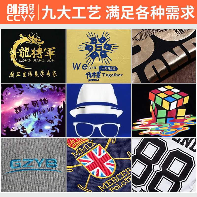 定制T恤工作衣服印LOGO文化广告polo衫订制同学会聚会diy长袖定做产品展示图1