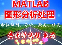 MATLAB graphic feature recognition) SVM Classification) segmentation) filtering repair) cluster retrieval) custom programming