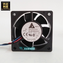 DELTA DELTA AUB0624HH 6025 6cm 24V 0 22A converter cooling fan