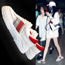 Small white shoes 2020 new womens shoes popular shoes summer Net red breathable flat Sports wild casual board shoes