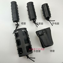 Waist seal molle system eight-piece set tactical quick pull set flashlight cuff set file package single crystal equipment chest hanging