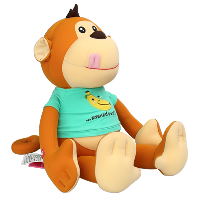 sheepet舒宠猴抱枕公仔猴子毛绒玩具女生布娃娃送女朋友生日礼物