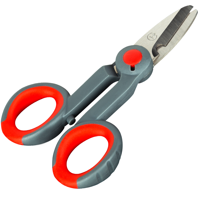 jiagani fishing scissors multifunctional fishing box special big horse scissors portable lead skin pe line fishing gear small scissors