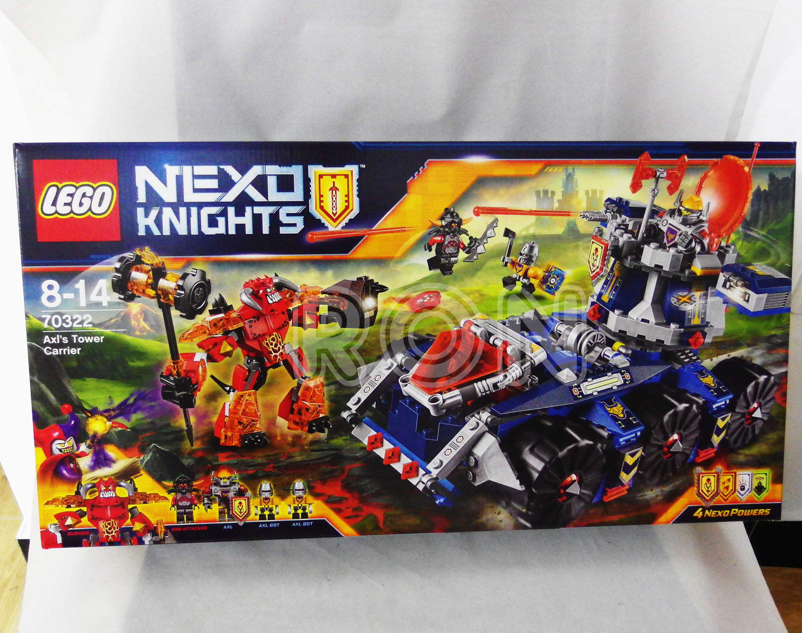 现货2016款 乐高 lego 70322 元素骑士系列 艾克索的塔楼运输机_7折