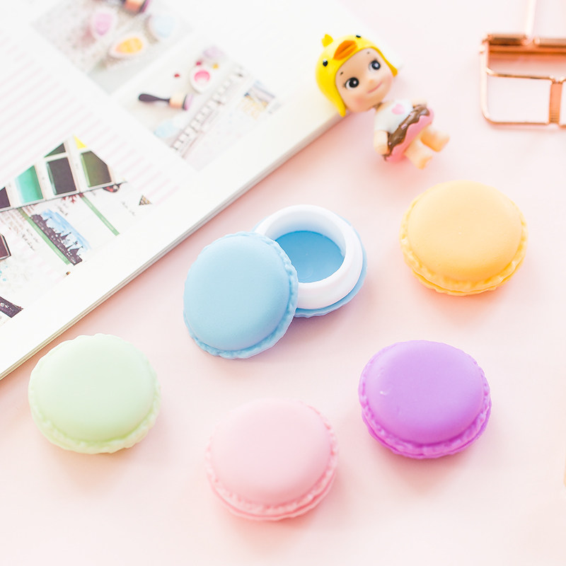 创意糖果色马卡龙迷你收纳盒耳钉项链迷你小号收纳盒饰品便携小盒_不