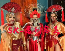SK-Speed Mash Dance Beauty China Wind Mask Series Nightclub Bar Gogo Play Out