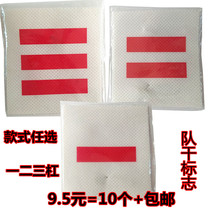 The team leader of the squadron the team leader the young pioneers marked a bar two bars three bars two bars and two bars