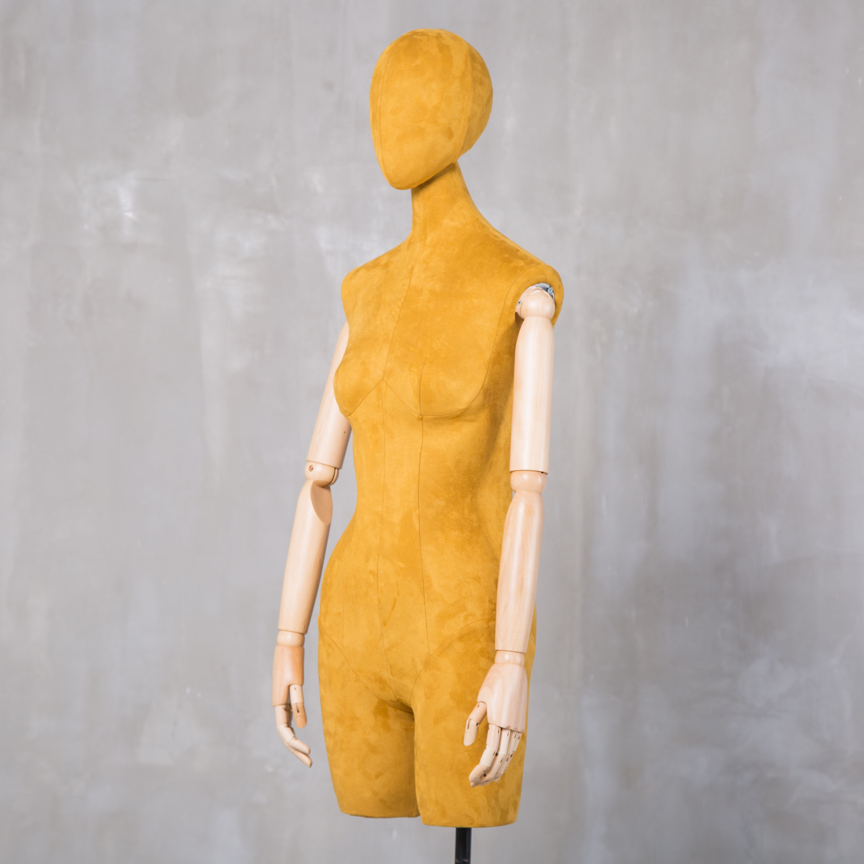 活动头女半身模特包布人台高档时装假人模特服装店橱窗展示道具