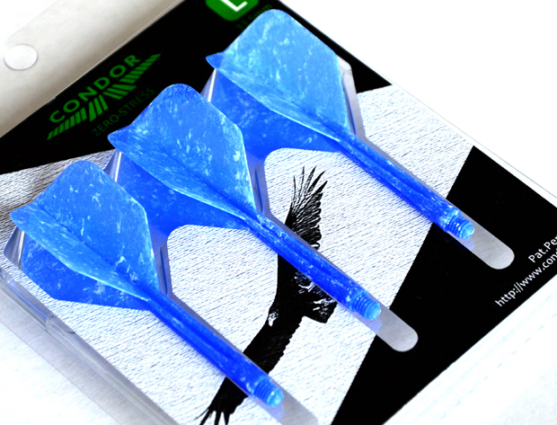 Japanese original CONDOR one-piece color dart wing with dart rod small square dart wing dart leaf