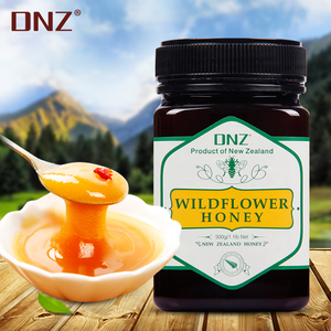 DNZ新西兰蜂蜜原装进口野花蜂蜜500g纯净天然蜂蜜