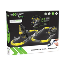 Yinhui pipe speed racing obstacle challenge suit DIY assembly track electric stunt children toy car