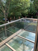 Shanghai balcony fence stainless steel tempered glass fence can be customized according to the needs of a variety of stainless steel railings