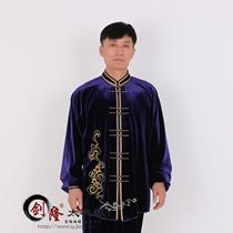 1738 Twilight Jian Long Original Design Customized Taiji Clothing Mens High-end Embroidery Embroidery