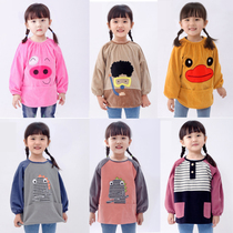 Huxi Bei baby coat waterproof long sleeve corduroy autumn and winter childrens anti-dressing men and womens large size childrens clothing