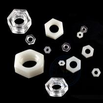 Hexagonal nylon nut Insulated environmental protection nut Transparent nut M2 2 5 3 4 5 6 8 10 12