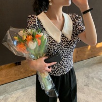 (6 19-6 20 live welfare) early summer Cherry ~ temperament careful machine dress female C388