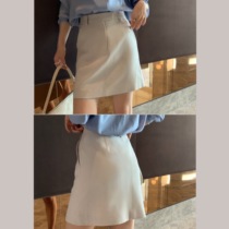 (6 19-6 20 live welfare) skirt womens high waist slim skirt temperament skirt Q280