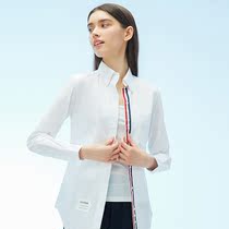 Female Casual Turn Collar Pure Color White Shirt Long Sleeve 2022 New Spring Summer Commute Temperament Slim Fit Shirt