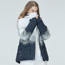 2021 Ski Suit Mens Winter Veneer double board waterproof and warm thickened Breathable Ski Suit for men and women