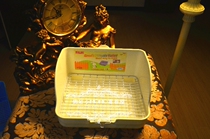 Pet mink side toilet rabbit toilet potty (color pink white blue random can be modified for free)